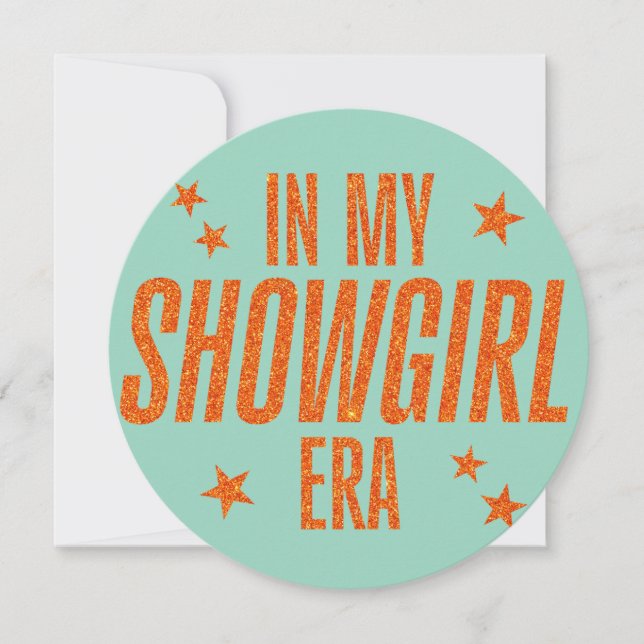 Na Minha Era Da Showgirl (Frente)