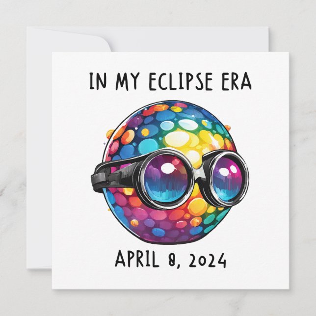 Na Minha Era de Eclipse Solar de 2024 (Frente)