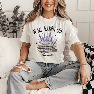 Na minha era de livros, camisa personalizada para 