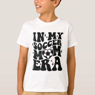 Na Minha Era de Mãe de Futebolista Retro Camisa de