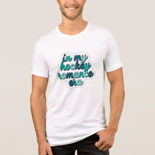 Na Minha Era de Romance de Hóquei Retro Teal BookT