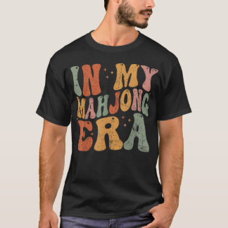 Na Minha Era do Mahjong Camiseta Divertida de Mahj