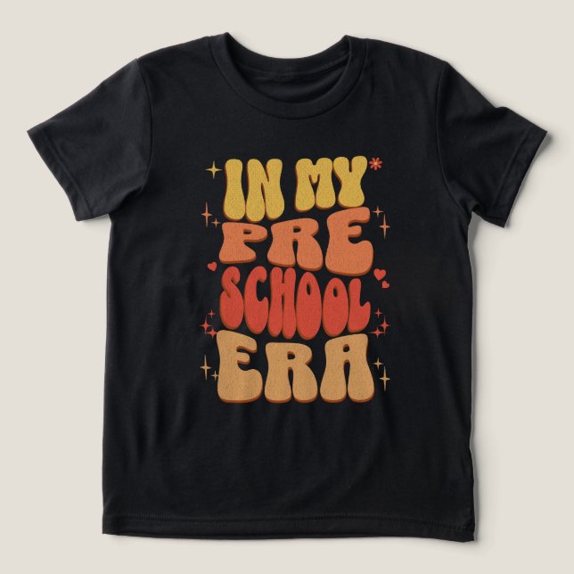 Na minha era pré-escolar, de volta à pré-escola (Design frontal)