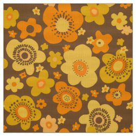 na moda 60s 70s tecido de modelo retrô