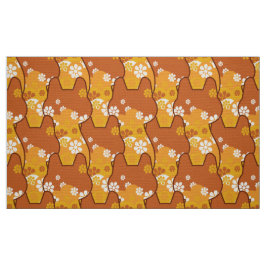 na moda 70s tecido de mod retrô - Gato de gato