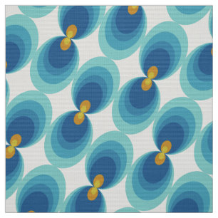 na moda 70s tecido de modelo retrô 60s