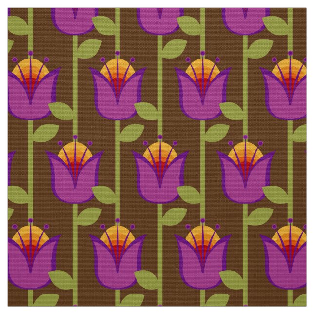 na moda 70s tecido de modelo retrô 60s (Modelo)