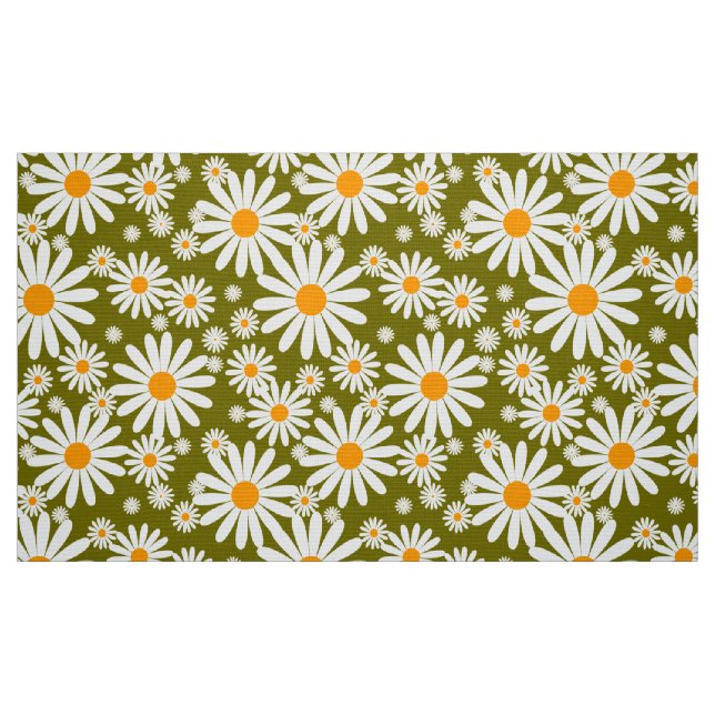 na moda 70s tecido de modelo retrô 60s (Fat Quarter)