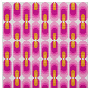 na moda 70s tecido de modelo retrô 60s