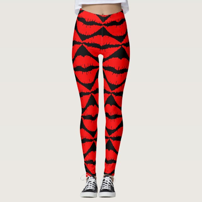 Na moda beija leggings (Frente)