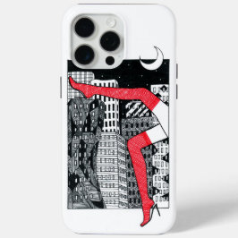 Na moda capas de iphone com fotografia de uma mulh