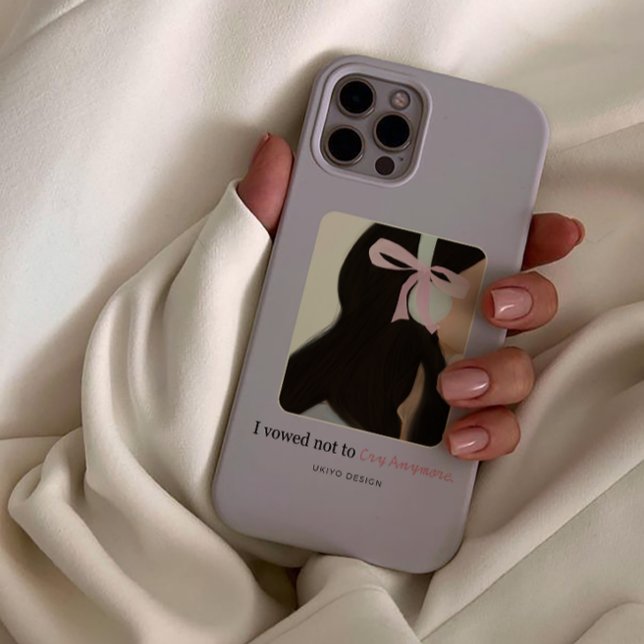 Na moda cor-de-rosa com tendência para raparigas (Iphone Case)