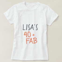 Na moda de cor laranja moderna 40 Fabulosa Camisa