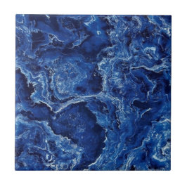 Na moda de Elegante Moderno de Marble Stone Azul