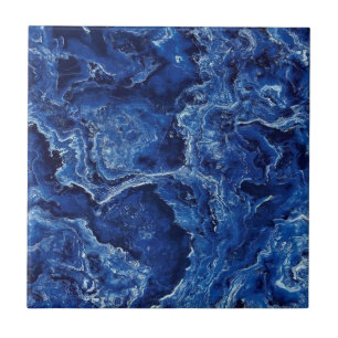 Na moda de Elegante Moderno de Marble Stone Azul