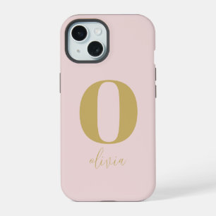 Na moda de Monograma Inicial Mínimo Moderno