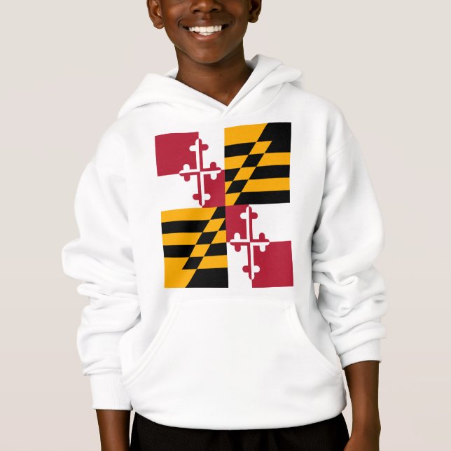 Na moda de Sinalizador do Estado de Maryland (Frente)