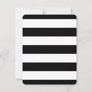 Na moda de Stripes Pretas E Brancas