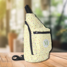 Na moda Delicar Flores Selvagens Amarelo
