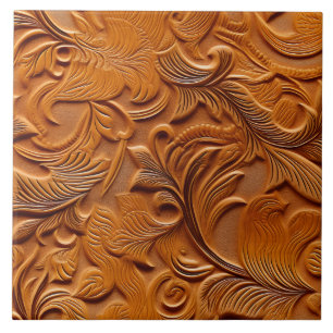 Na moda Elegante Camel Brown Faux Couro Emboscada