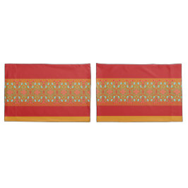 Na moda Floral E Stripe Acentos