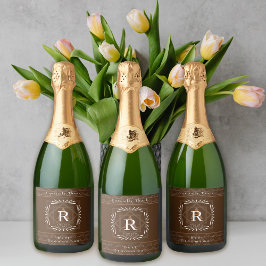 Na moda Frame Brown Monograma