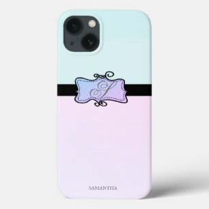 Na moda Girly Stripe Moderno