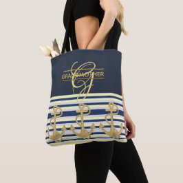 Na moda GRANDMOTHER Bolsa Monogramas