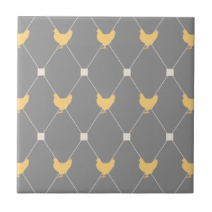 Na moda Harlequin Chicken Pattern