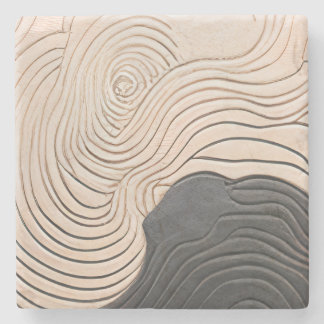 Na moda Japandi - Porta copos de pedra inspirada