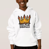 Na moda King Crown Hoodie