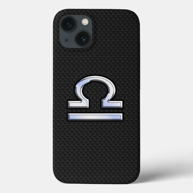 Na moda Libra - Símbolo Zodiac - Decoração da Pele (Verso)