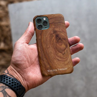 Na moda Modern Wood capas de iphone