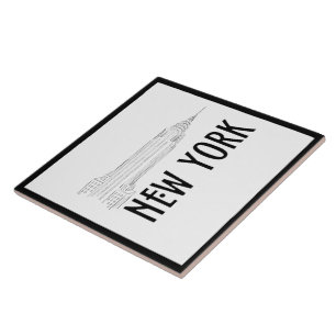 Na moda Moderno, Nova York - Sity Black White