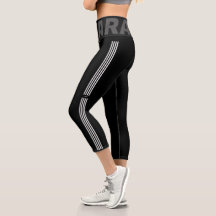 Na moda Monograma de Tendência de Stripes Negra e 