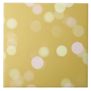 Na moda Mustard Blush Bokeh