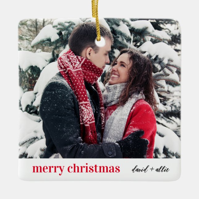 Na moda Natal | Ornamento Moderno (Frente)