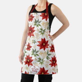 Na moda Poinsettia Floral Flower Natal