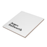 Na moda Retro Modern Lettering | Preto editável<br><div class="desc">Texto retrormoderno exclusivo e personalizável.</div>