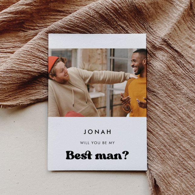 Na moda retro, você será meu melhor cartão com fot (Criador carregado)