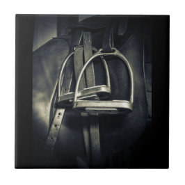 Na moda Silver Stirrups em Inglês Riding Saddle