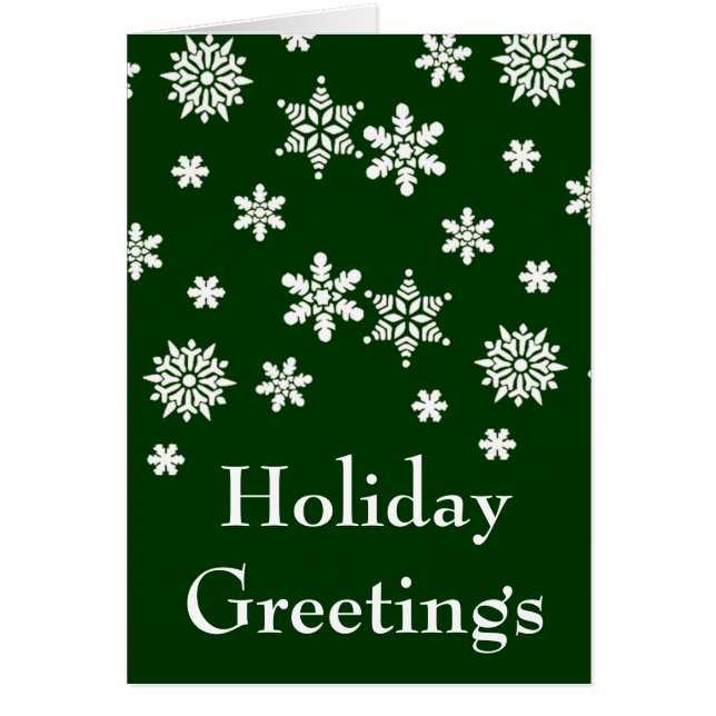 Na moda simples e cartão de Natal moderno (Frente)