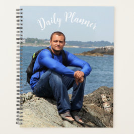 Na moda, Simples e Único Planejador Diário de Foto