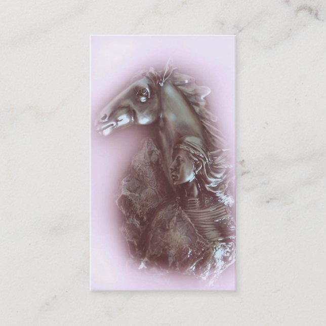 Na névoa da fantasia - cartões de visitas (Frente)