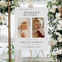 Na Noite Anterior, Janto de ensaio de casamento be