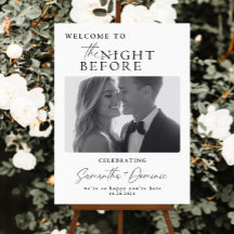 Na Noite Anterior, Janto de ensaio de casamento be