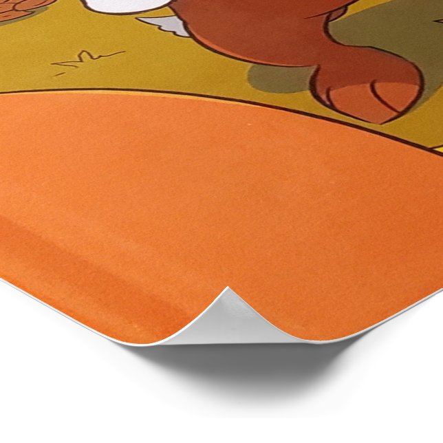 Na noite em que passei numa poster de pessoas (Borda)