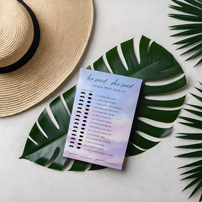 Na Nuvem 9, Adivinha Quem É O Cartão De Jogo De Ch (Criador carregado)