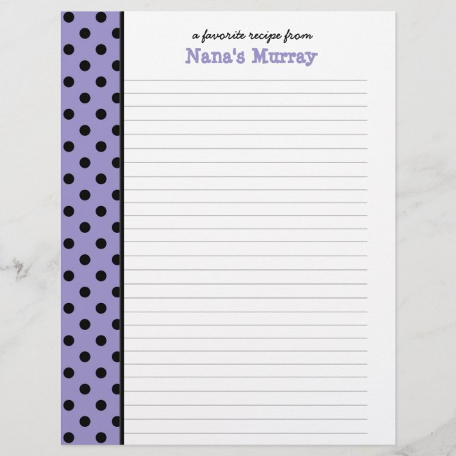 Na Página de Receita de Bolinhas da Cozinha de Nan (Frente)