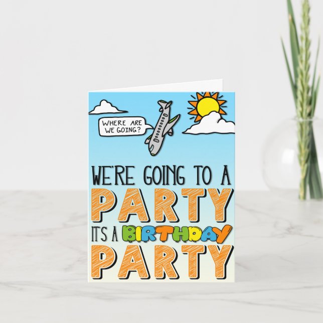 Na parte inferior de tudo o cartão de aniversário (Frente)